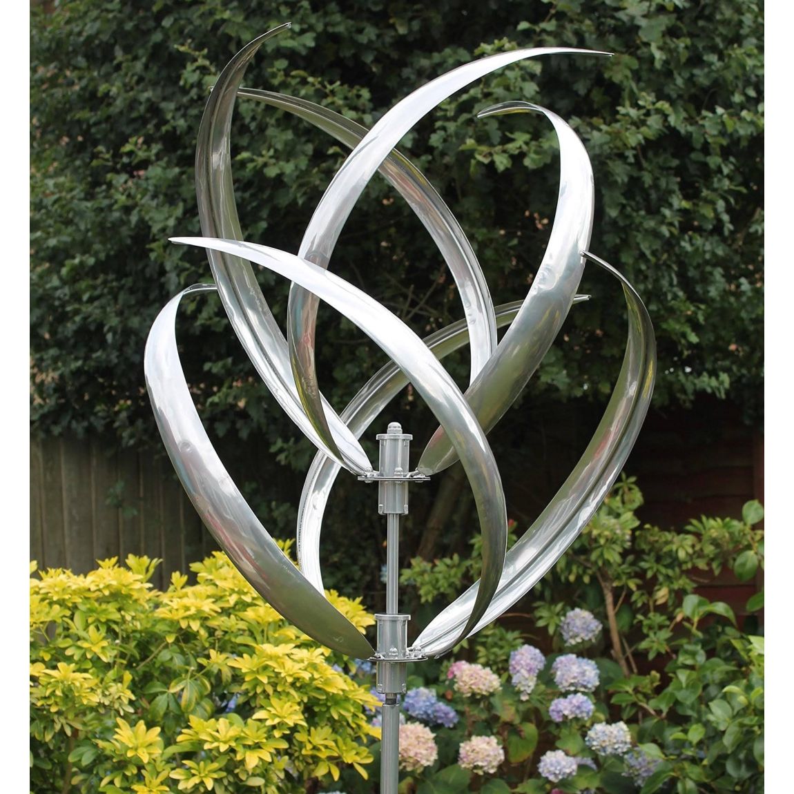 Silver Hampton Wind Sculpture main product photo
