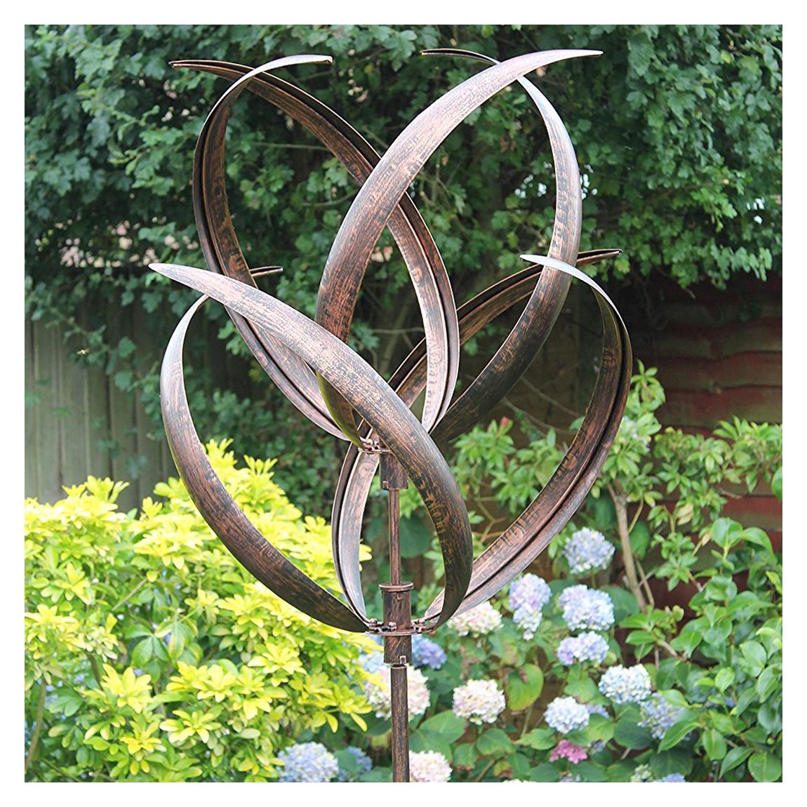 Brushed Copper Hampton Wind Sculpture main product photo