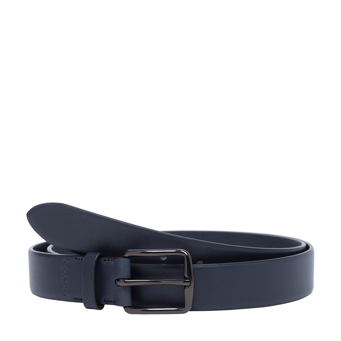 Midnight Harness Dress Belt In Smooth Leather main product photo