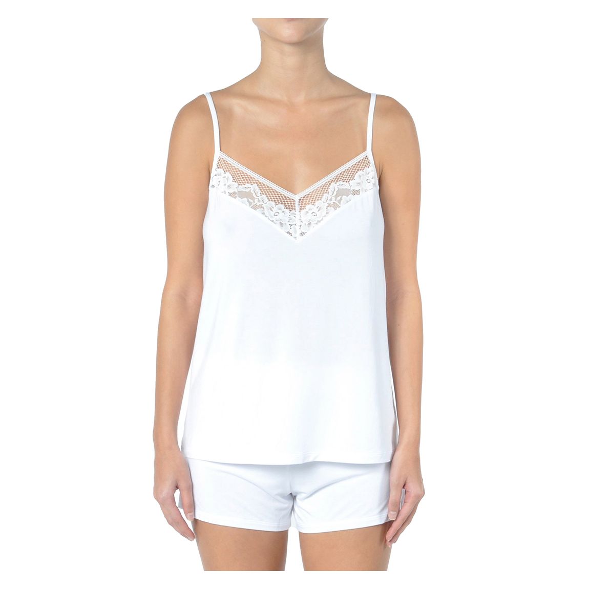 White Adele Cami main product photo