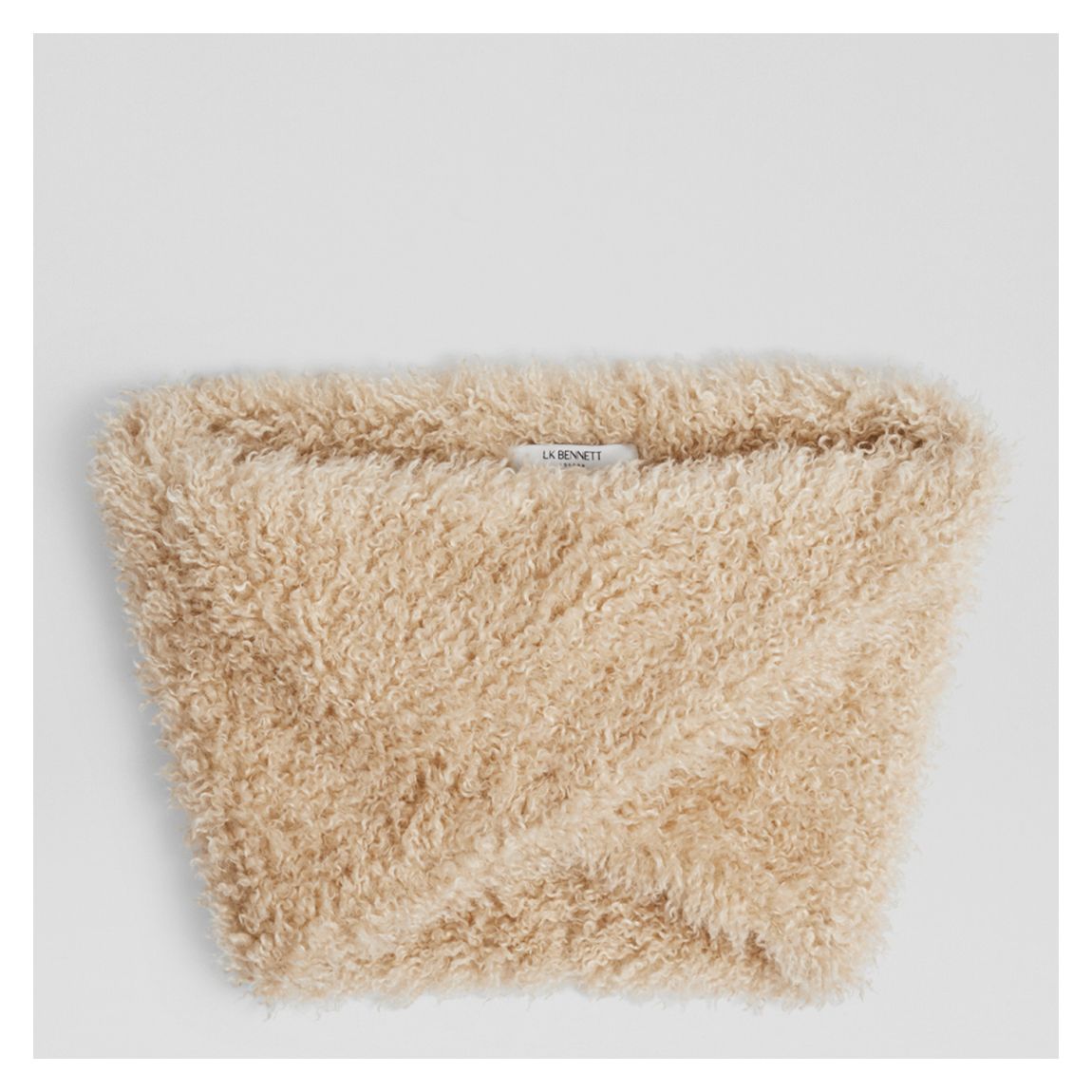 Natural Faux Fur Kacy Scarf main product photo