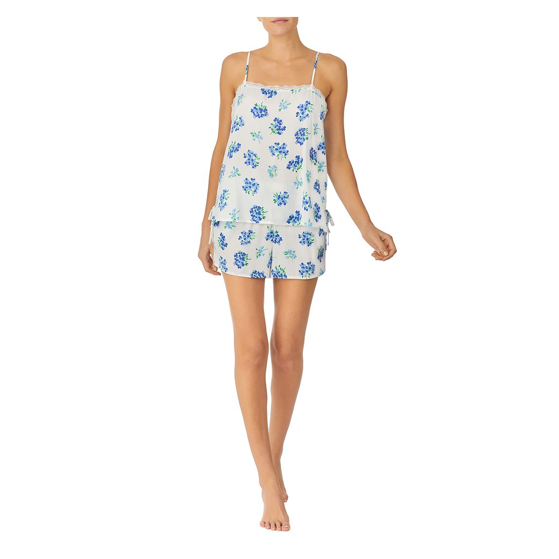 Blue Floral Cami Set main product photo