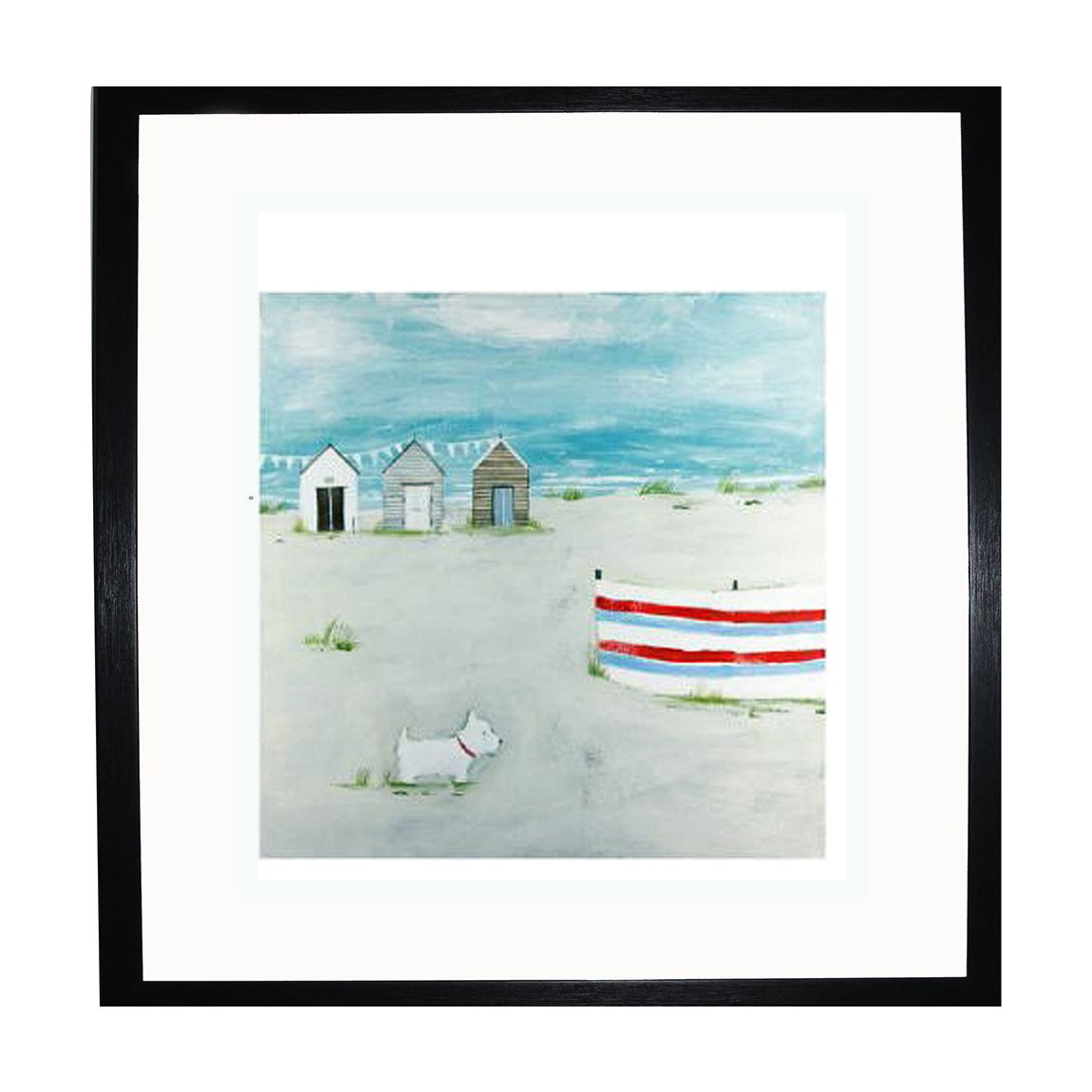 A Day Off 33x33cm Framed Print main product photo