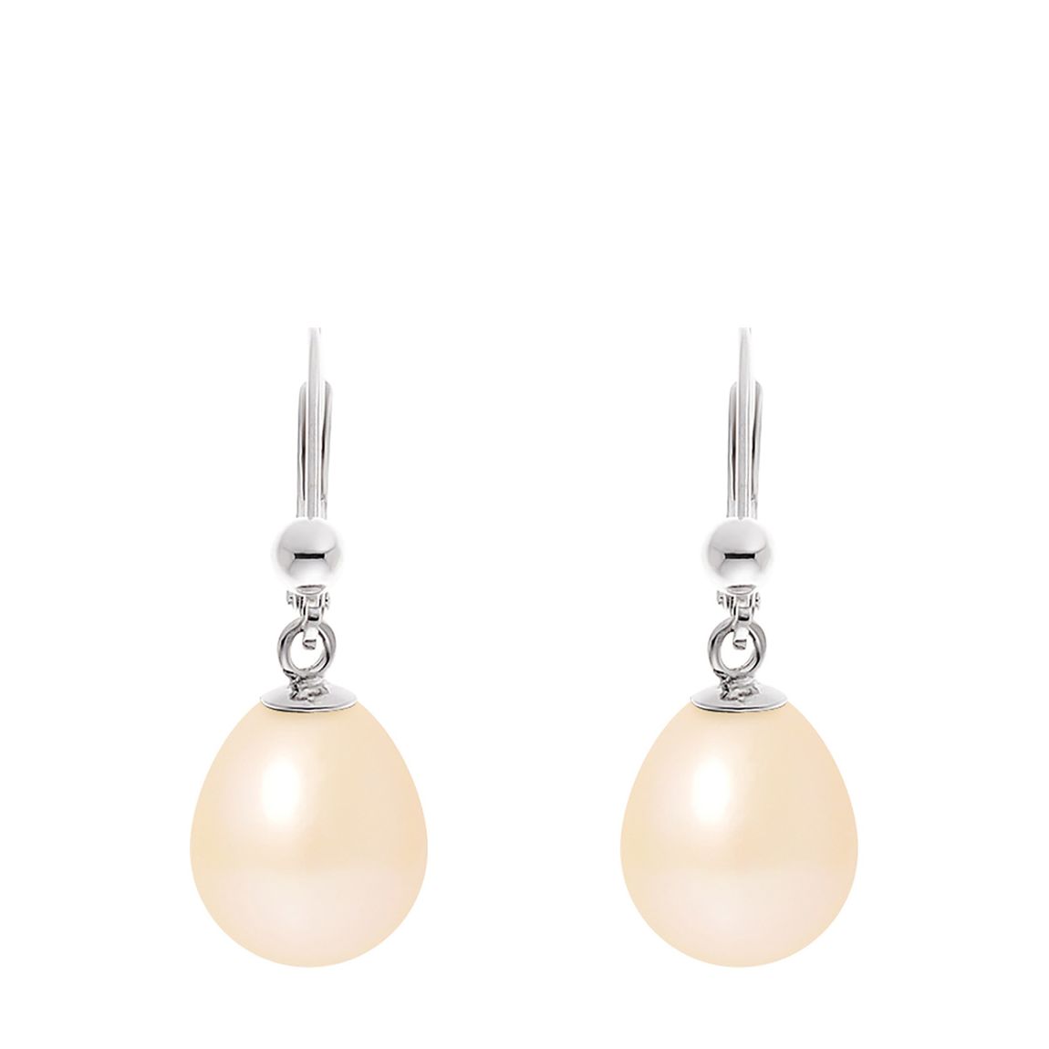 Pink Pearl Drop Earrings main product photo