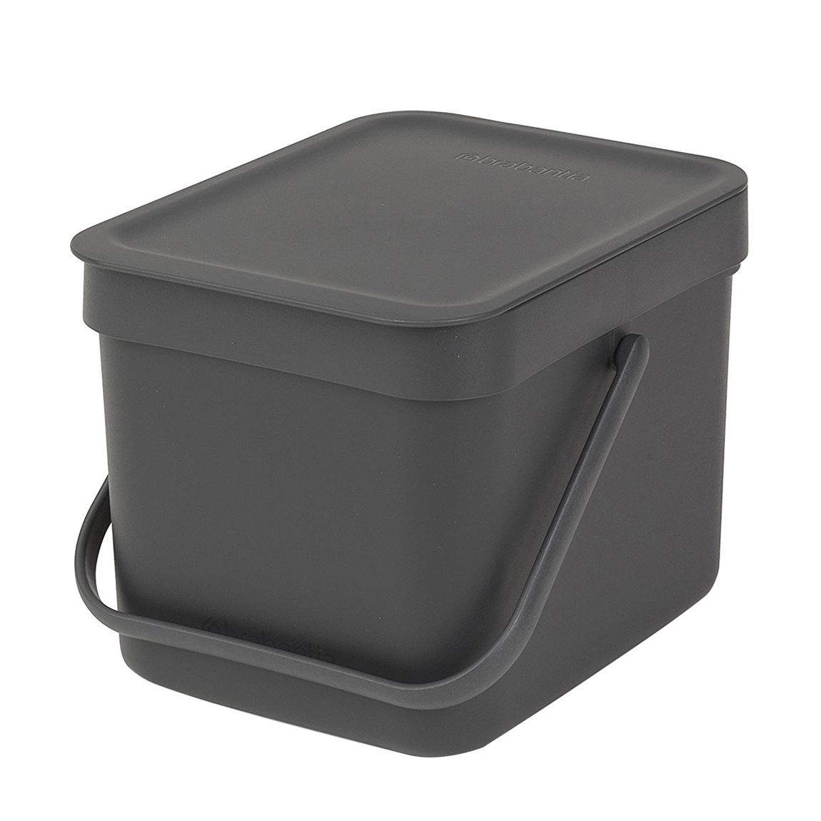 Grey Waste Bin Sort & Go, 6L main product photo