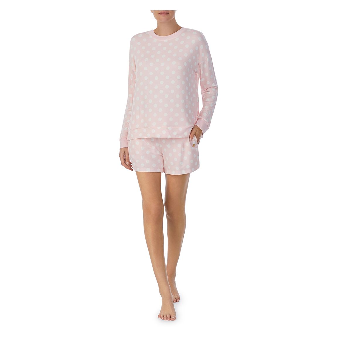Pink Dot Print Short Pajamas main product photo
