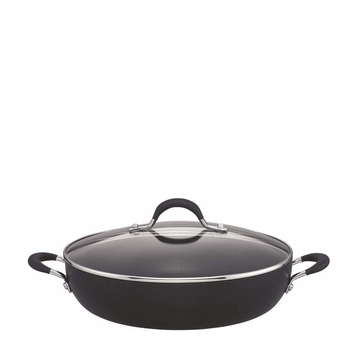 Momentum Hard Anodised Shallow Casserole, 30cm/4.3L main product photo