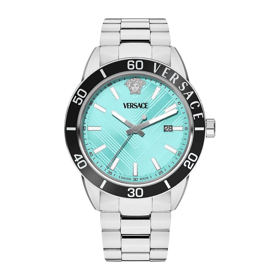 VRace Mint Green Dial Watch - Grey Watches main product photo