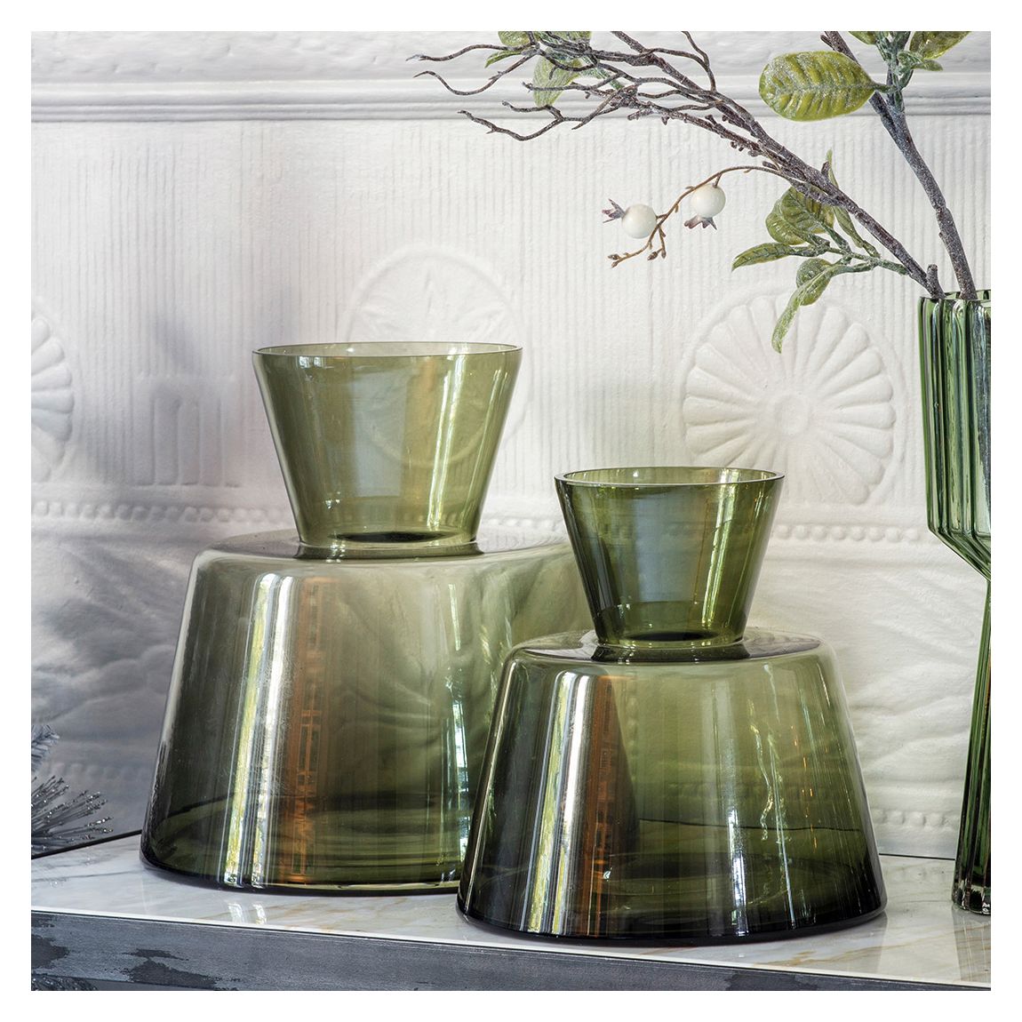 Mikkeli Vase, Green main product photo