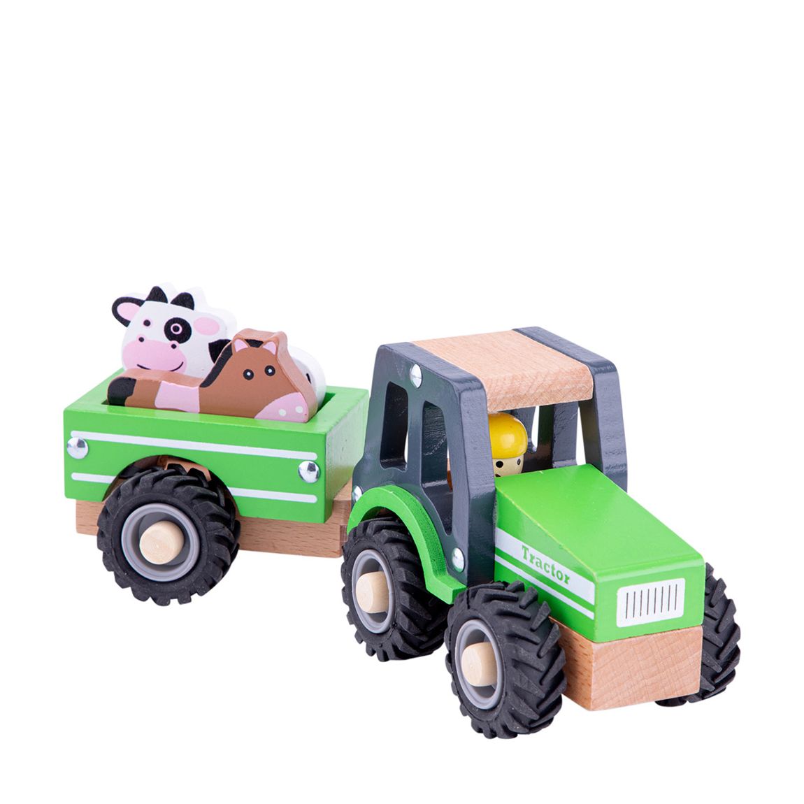 Animal Playset With Tractor And Trailer main product photo