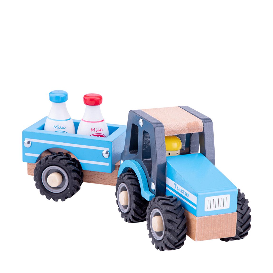Tractor With Trailer - Milk Bottles main product photo
