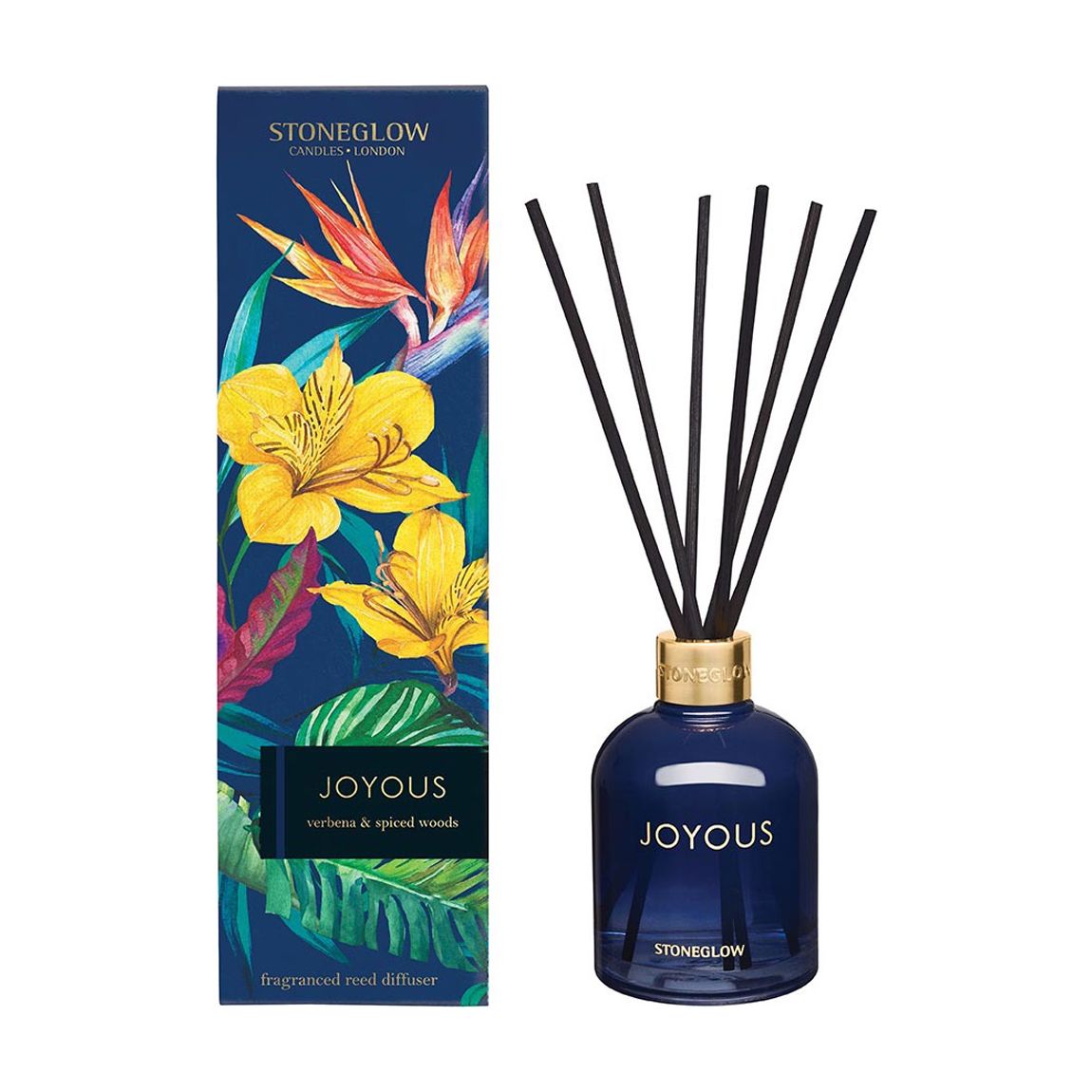 Verbena & Spiced Woods - Reed Diffuser Joyous main product photo