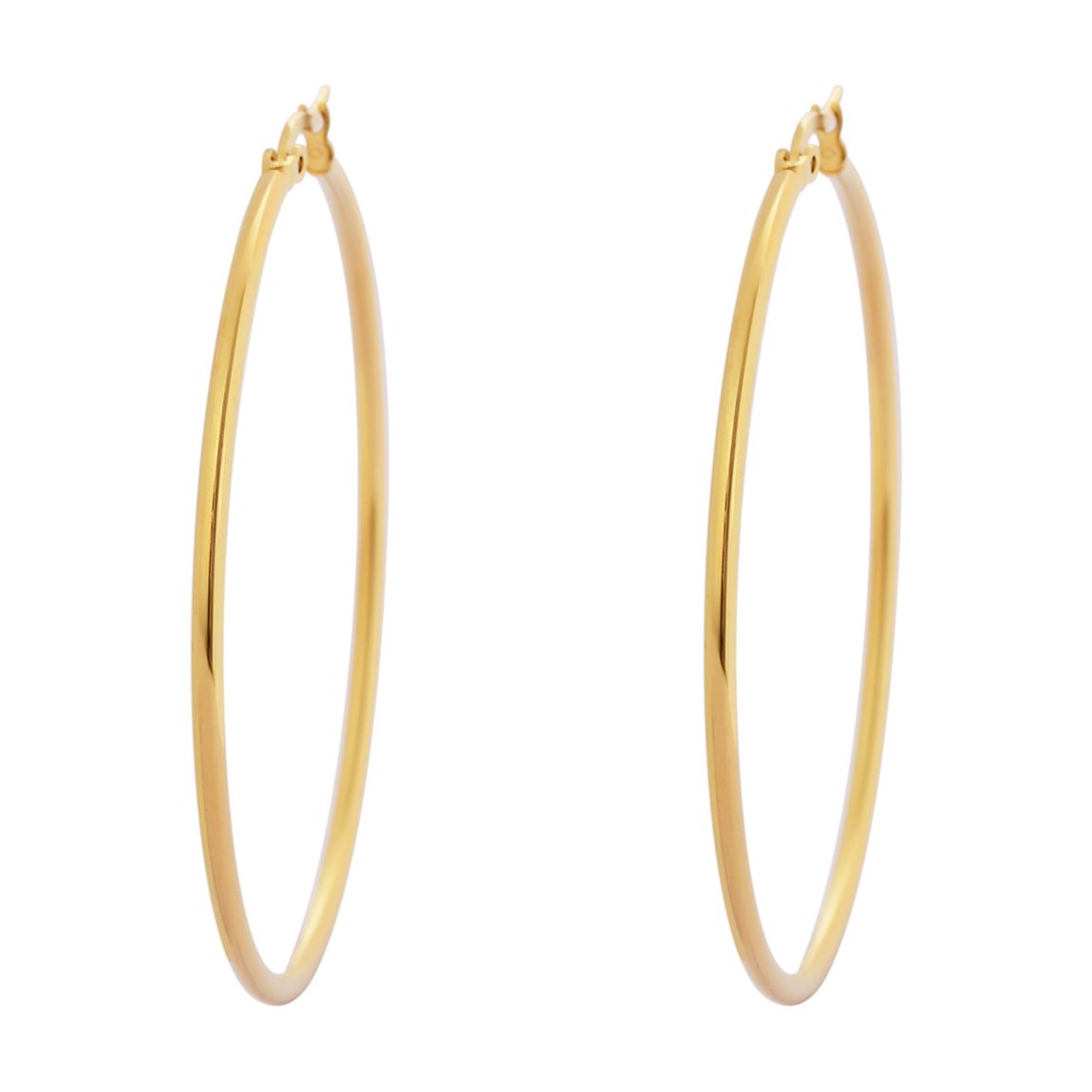 Gold Plated Hoop Earrings main product photo