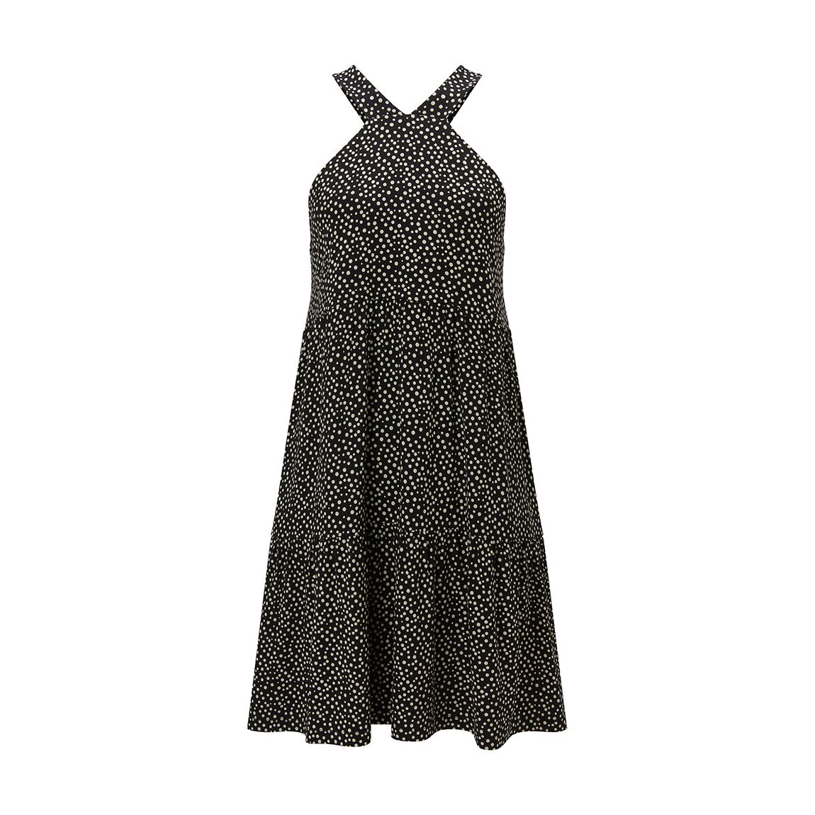 Polka Print Martha Relaxed Dress main product photo
