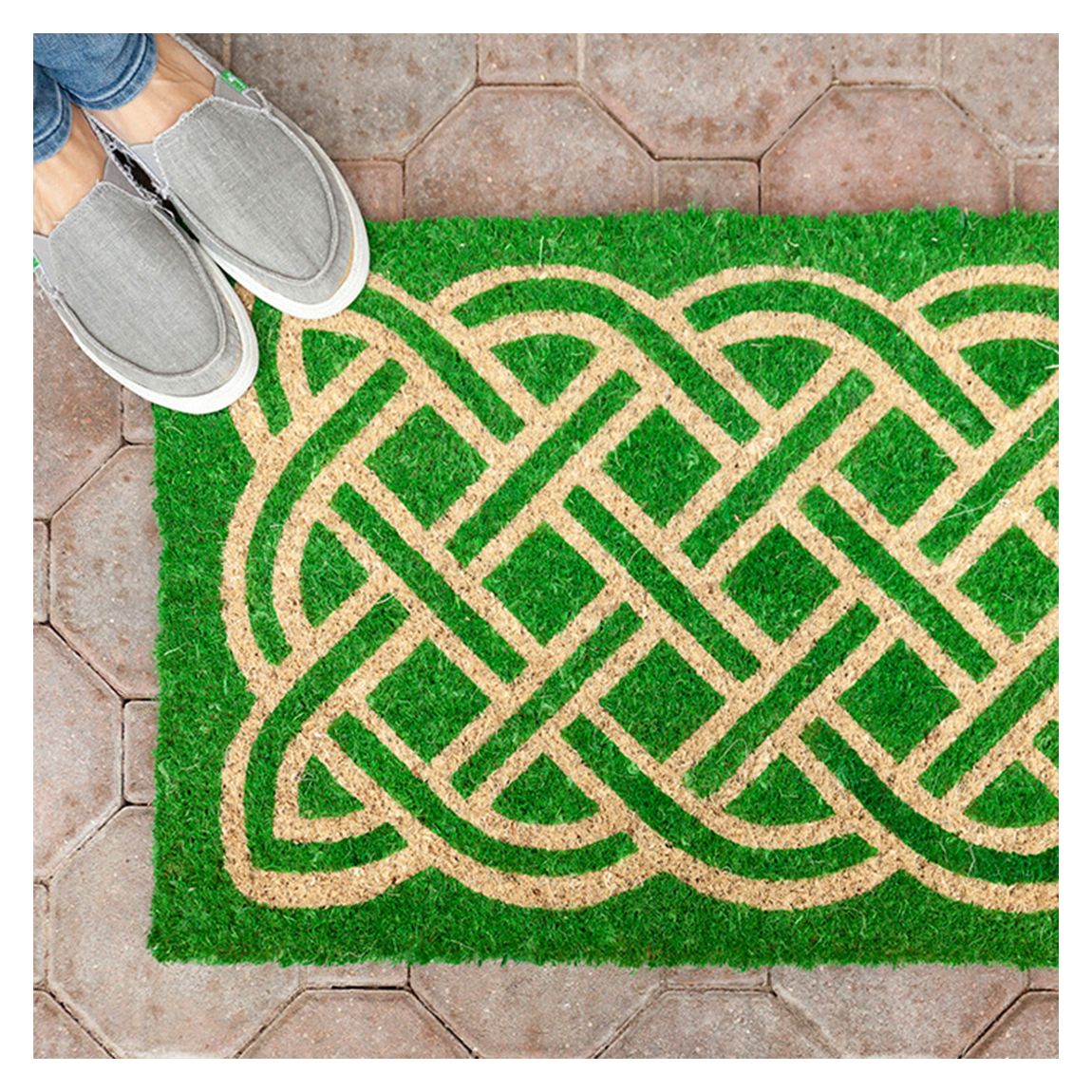 Labyrinth Coir Doormat main product photo