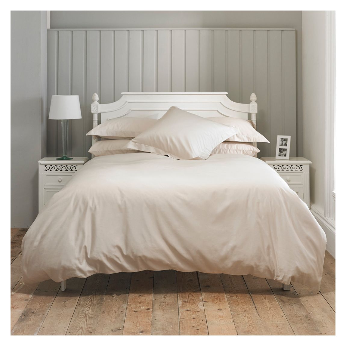 800TC King Duvet Cover Set, Prosecco main product photo