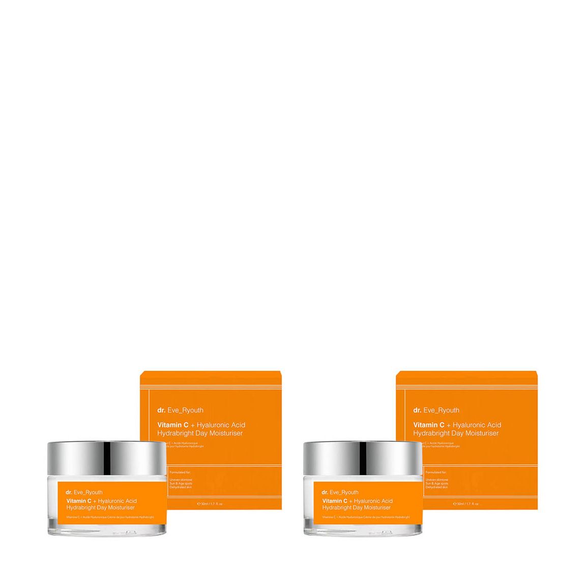 Vitamin C + Hyaluronic Acid Night & Day Set main product photo