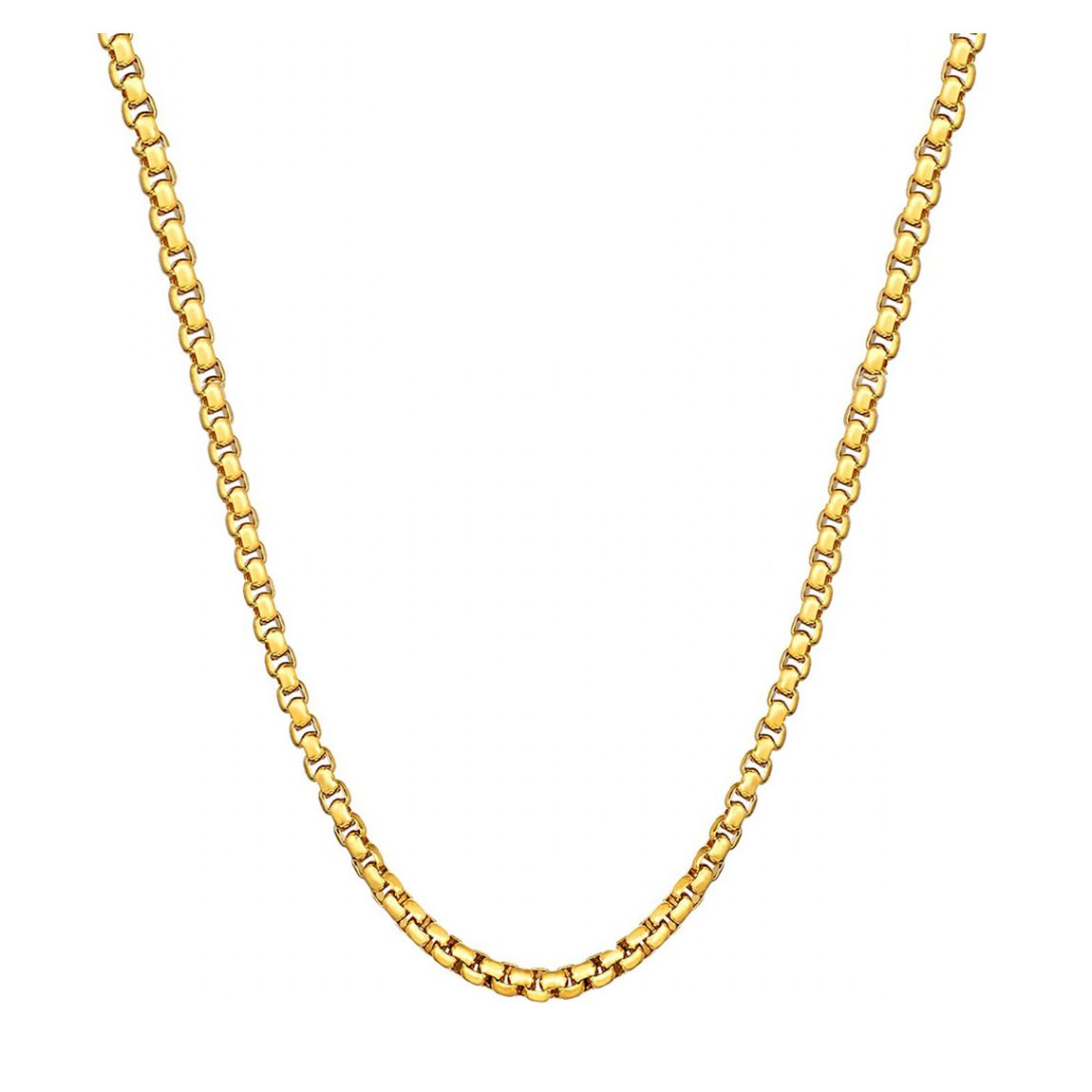 Men's Gold Cobra Necklace main product photo