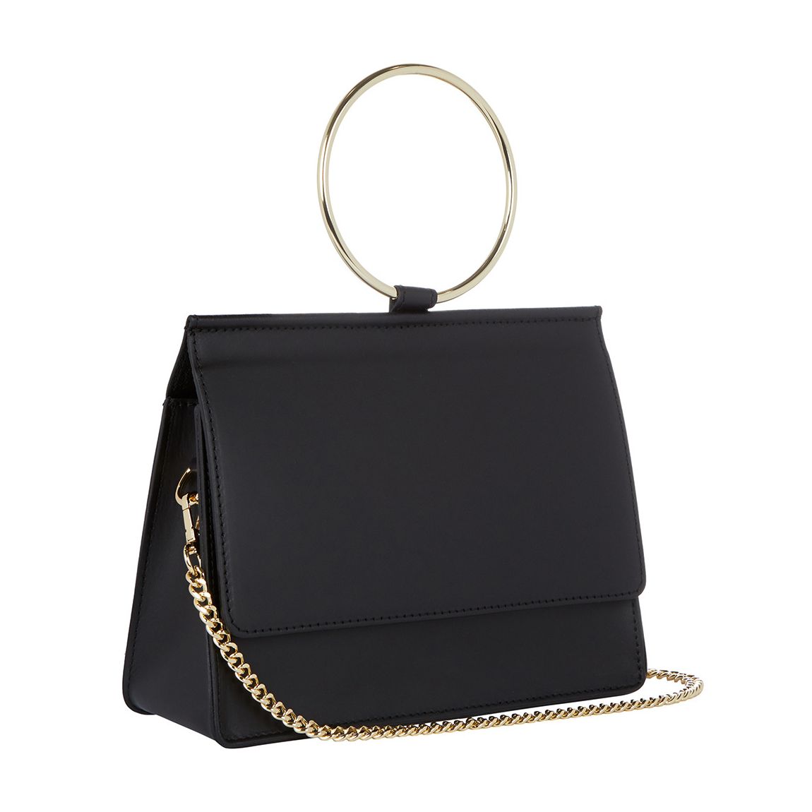 Black Top Handle Bag main product photo