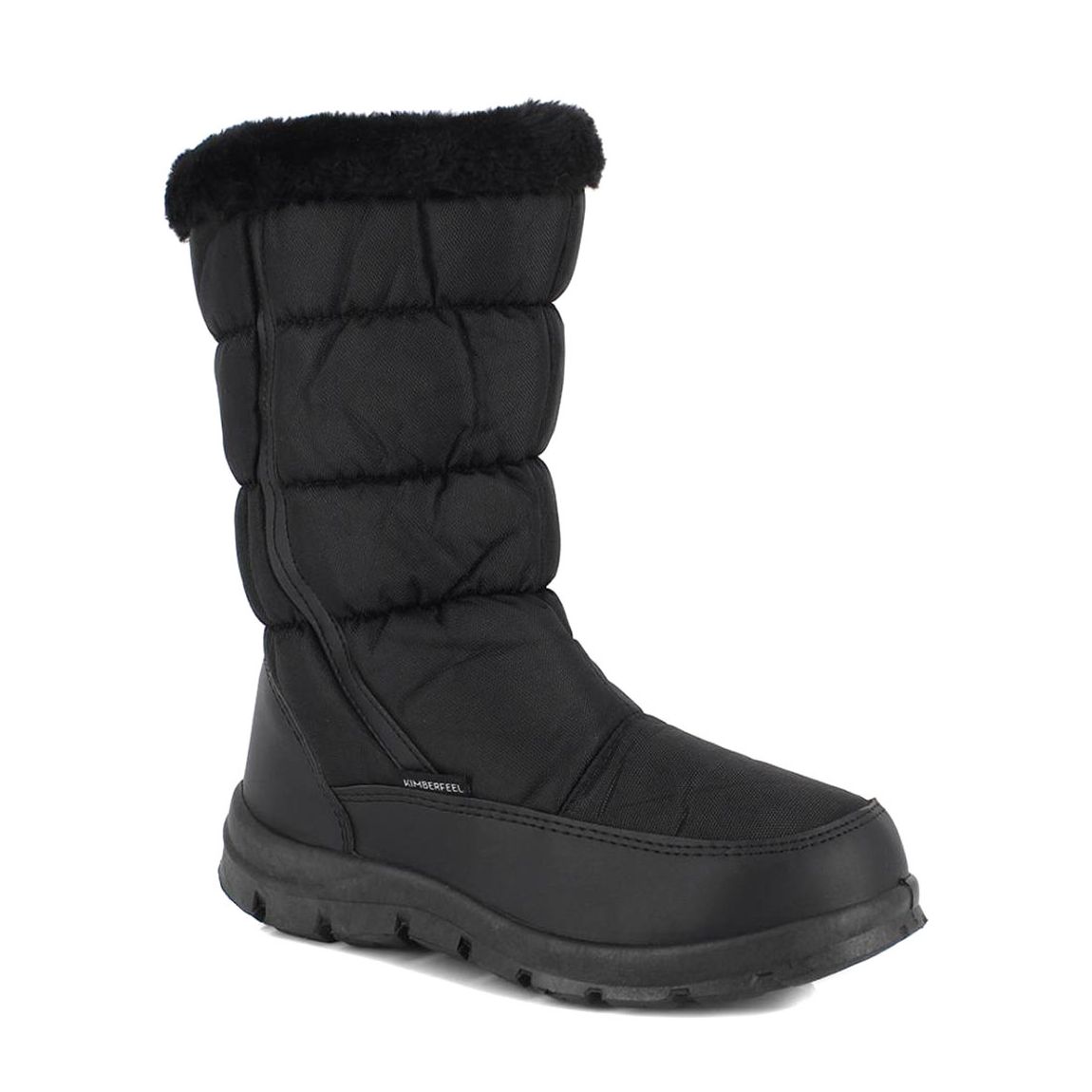 Black Cindy Snow Boots main product photo