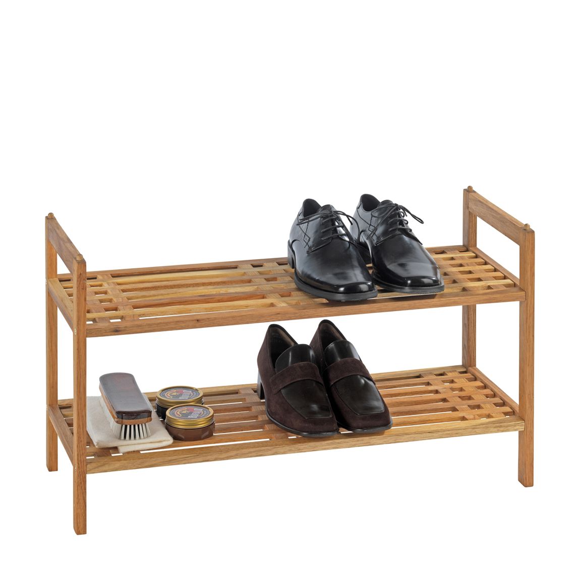 Shoe Rack Norway 2 Shelves, Stackable main product photo