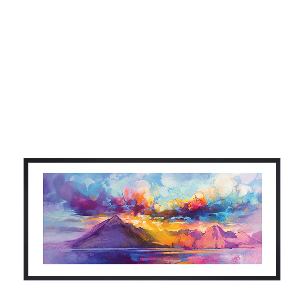 Cuillins Ridge Framed Print, 30x60cm main product photo