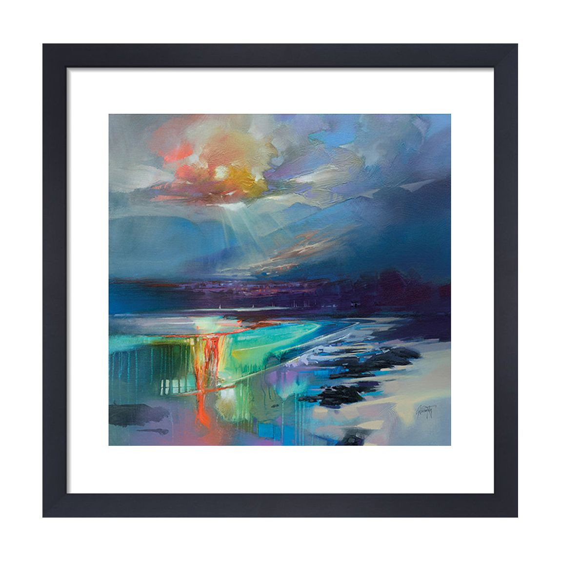 Arran Shore 40x40cm Framed Print main product photo