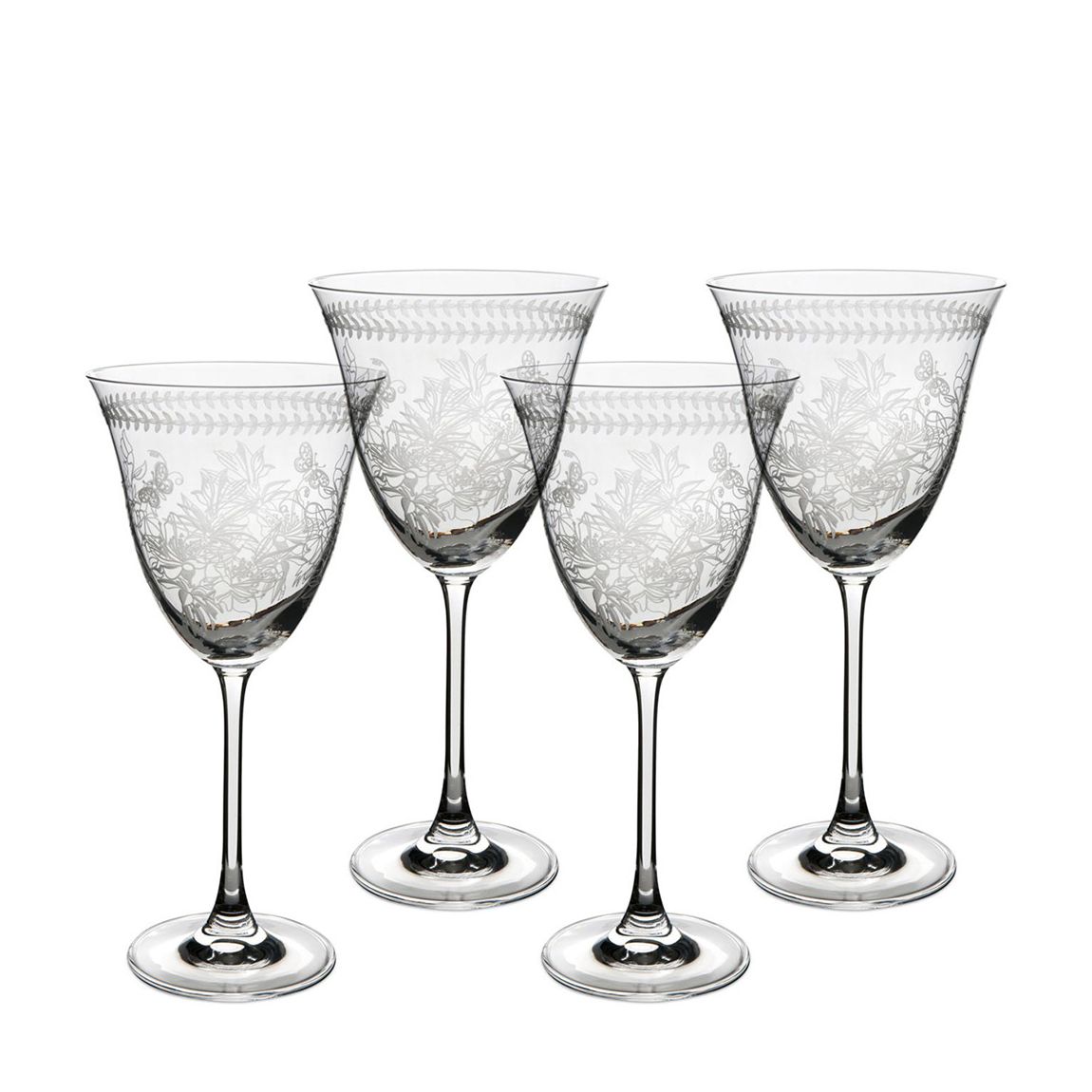 Set of 4 Botanic Garden Wine Glasses, 260ml main product photo