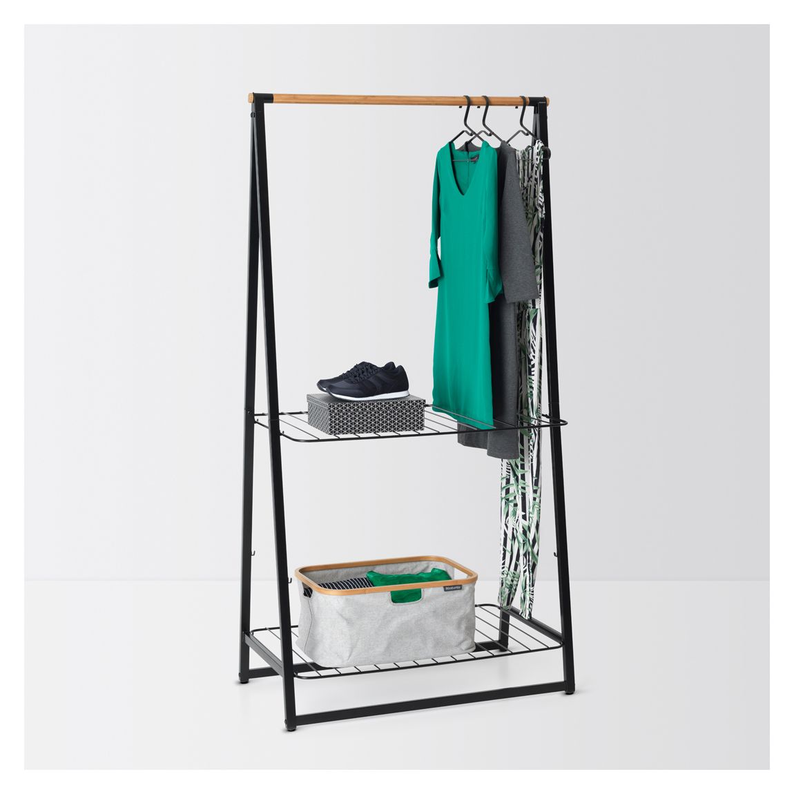 Black Large Linn Clothes Rack main product photo