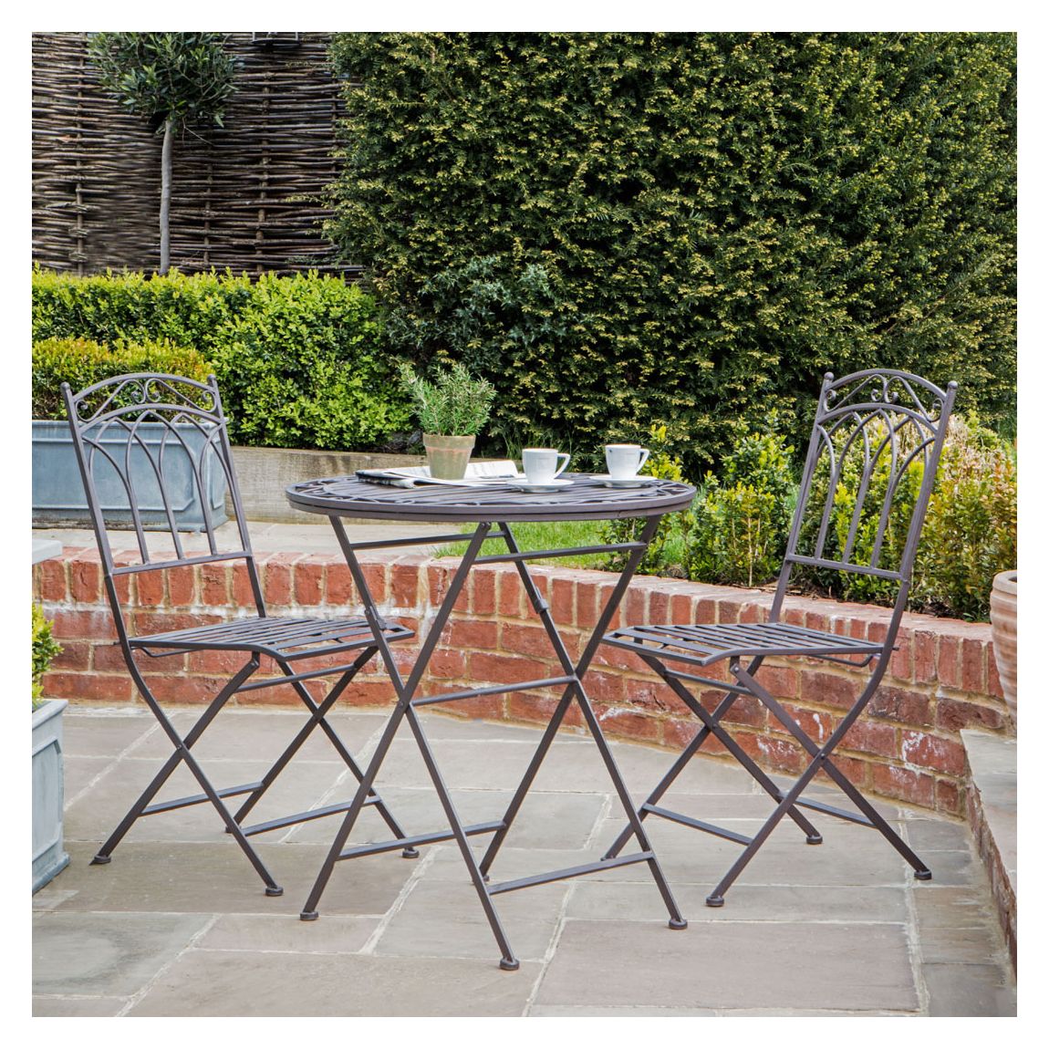 Dana Outdoor Bistro Set, Ember main product photo