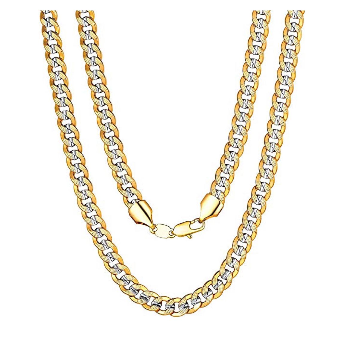 Gold/Silver Plated Chain Necklace main product photo