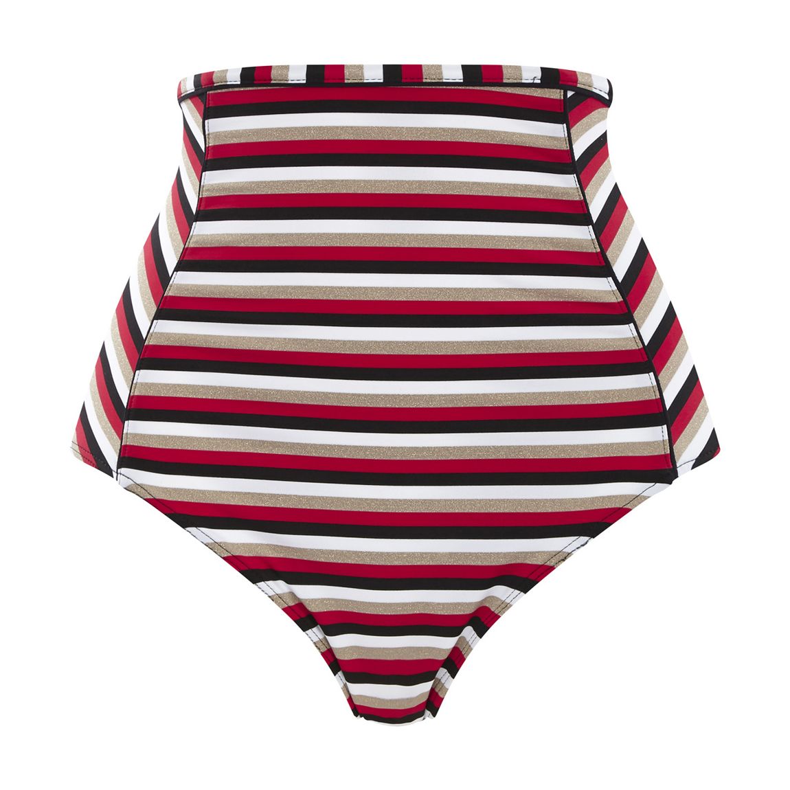 Disco Stripe Summer High Waist Brief main product photo