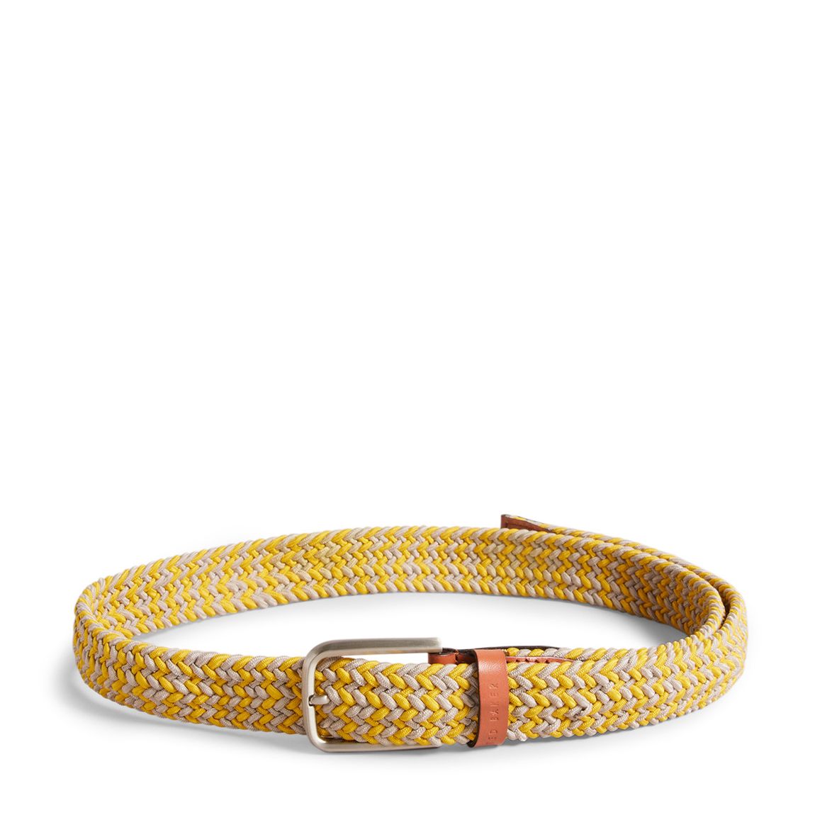 Yellow Callen Woven Elastic Belt main product photo