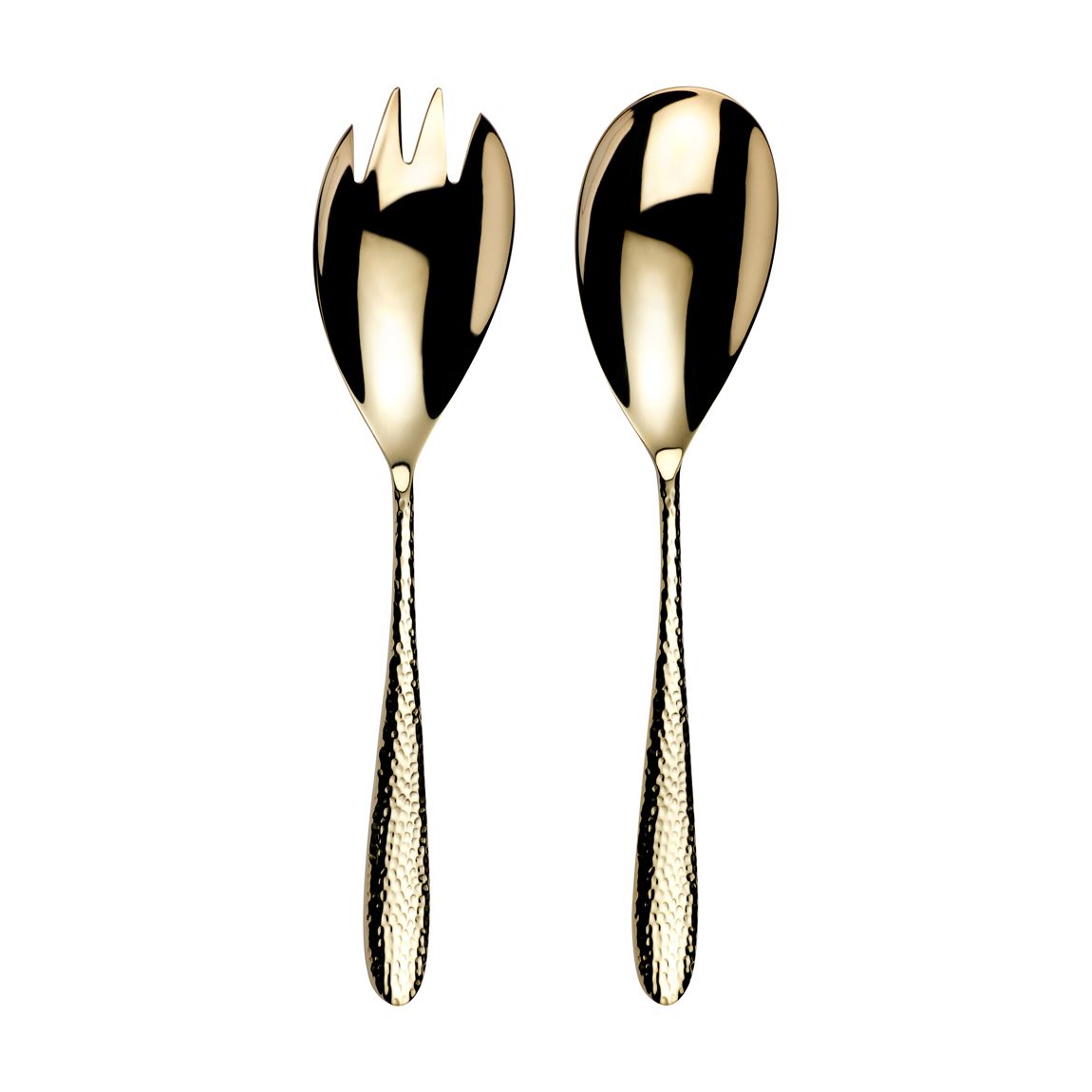 Pair of Champagne Mirage Salad Servers main product photo