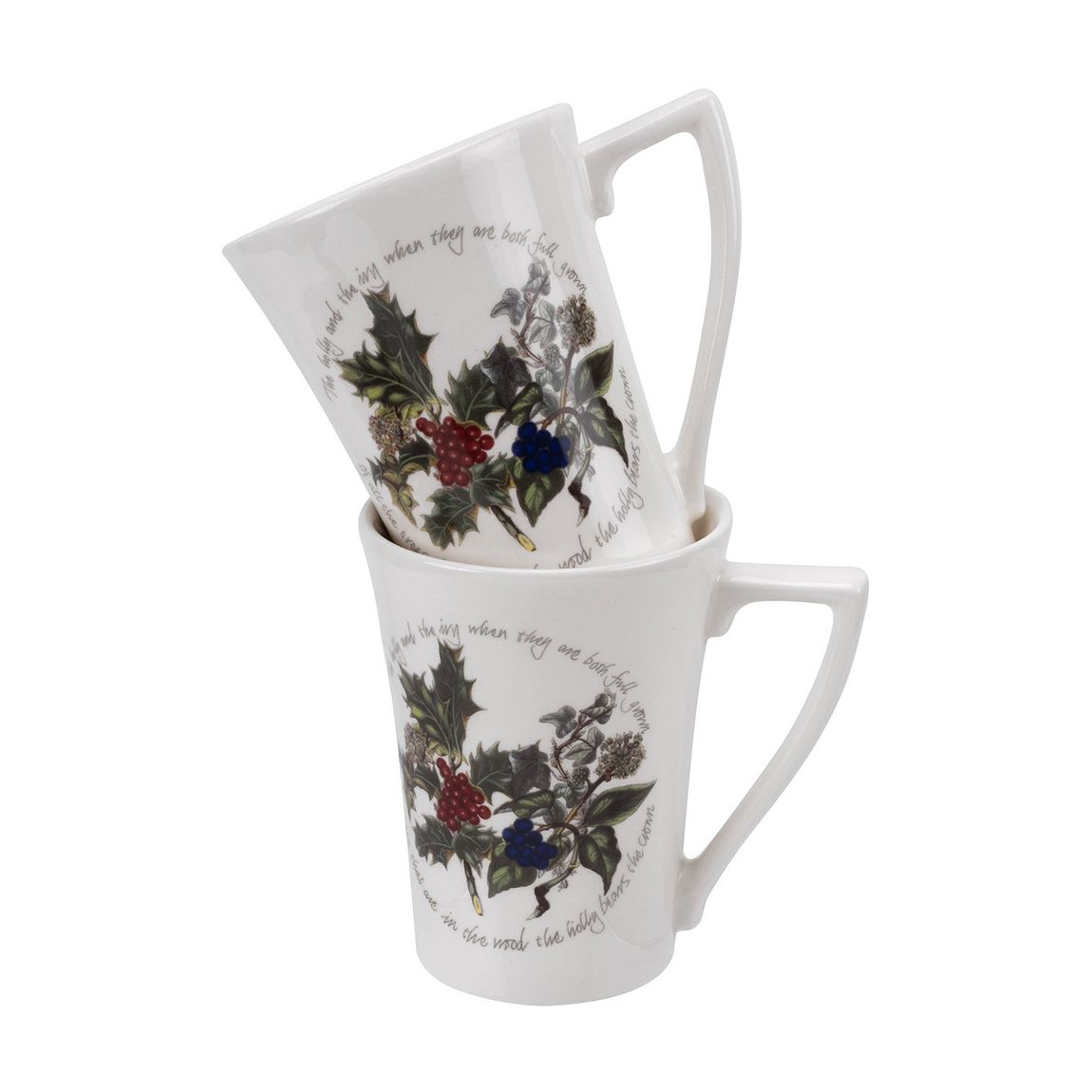 Set of 2 The Holly & The Ivy Boxed Mugs main product photo
