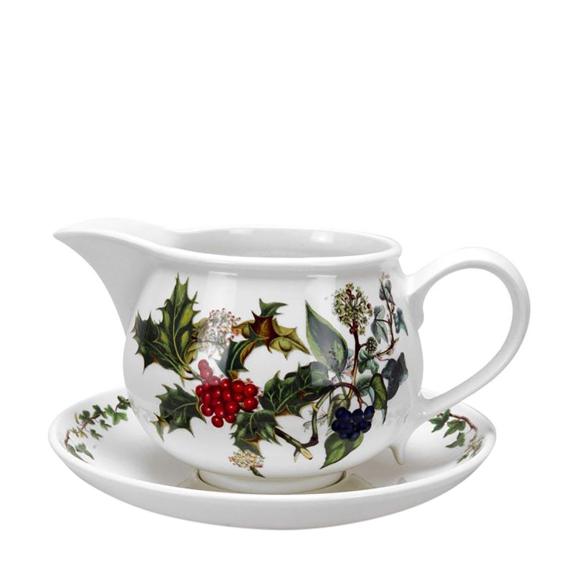 The Holly & The Ivy Gravy Boat & Stand main product photo
