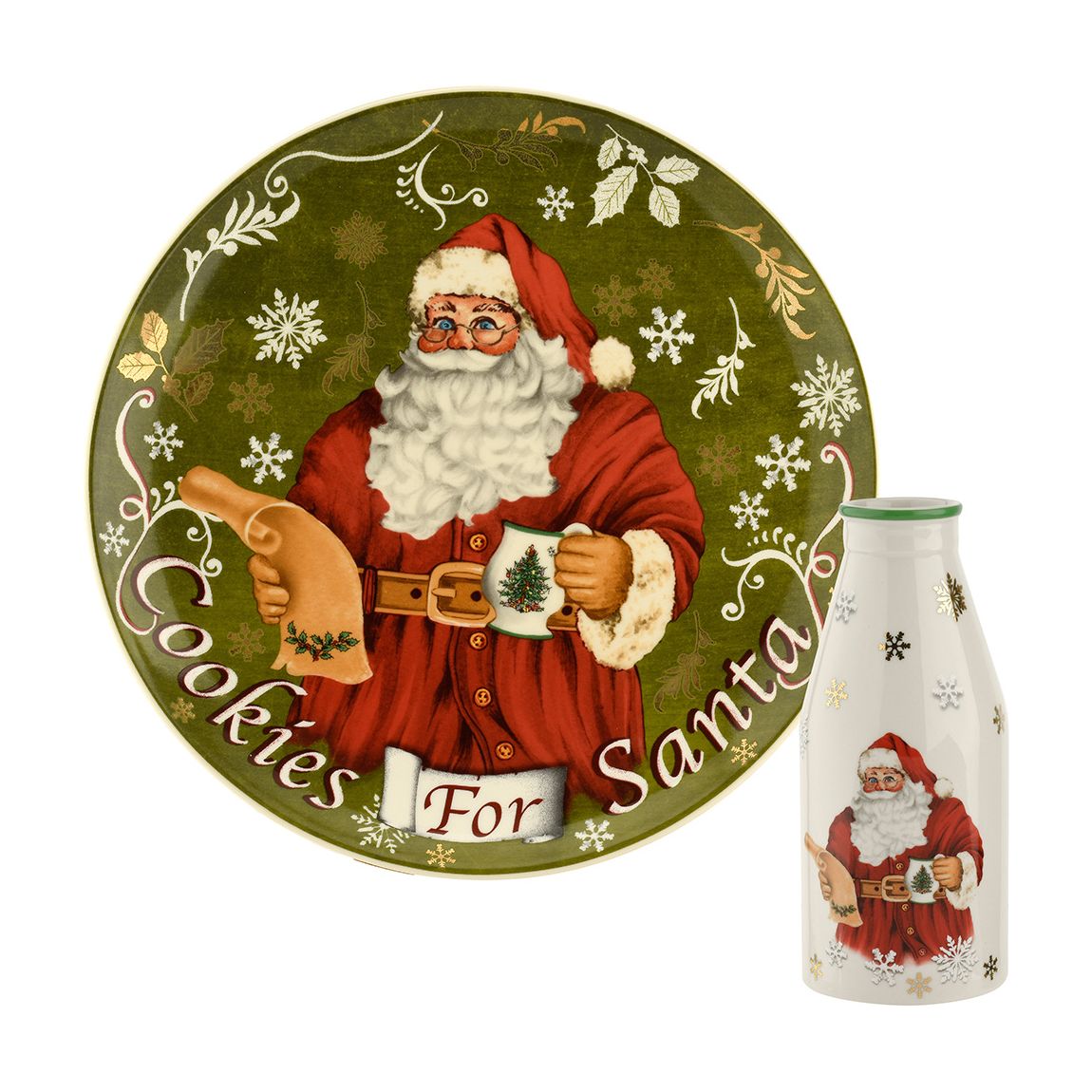 Cookies Plate & Bottle main product photo