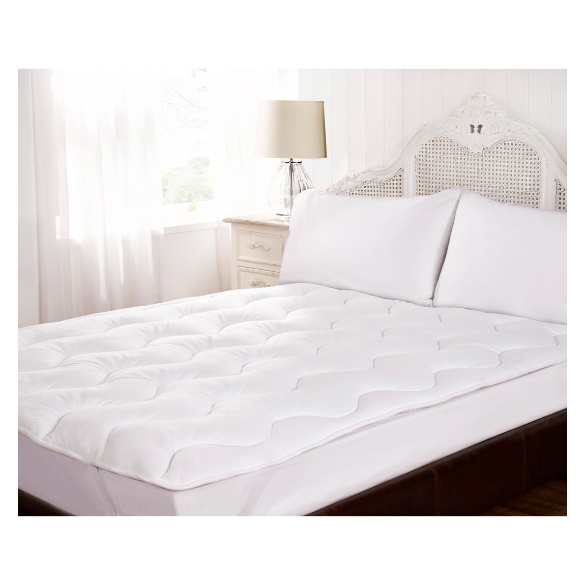 Plush Fleece Double Mattress Topper main product photo