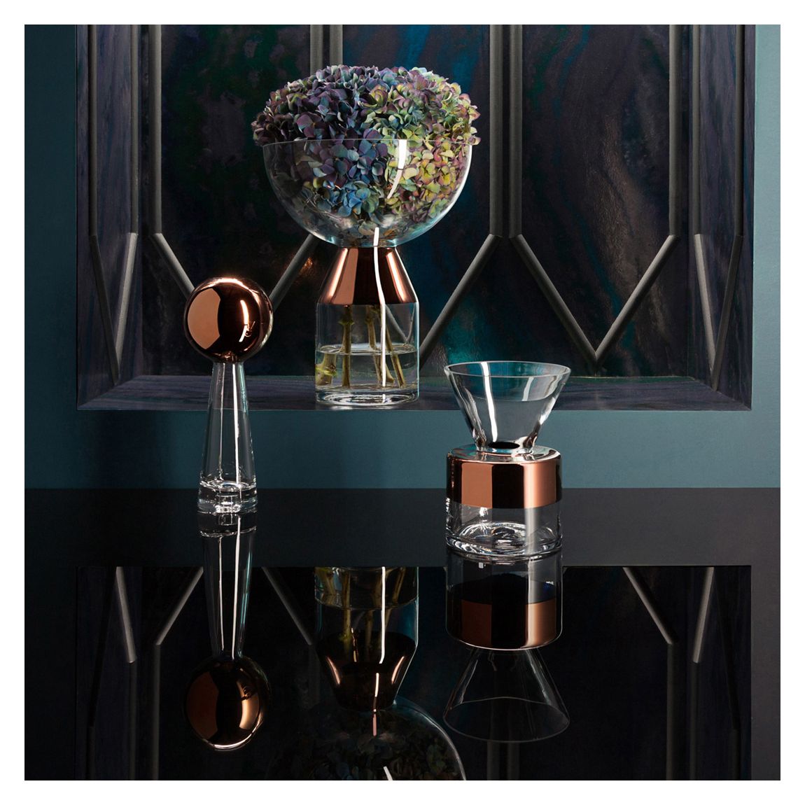 Tank Vase Stem, Copper main product photo