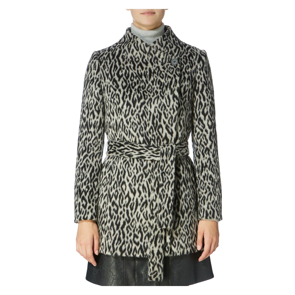 Leopard Short Pony Coat main product photo