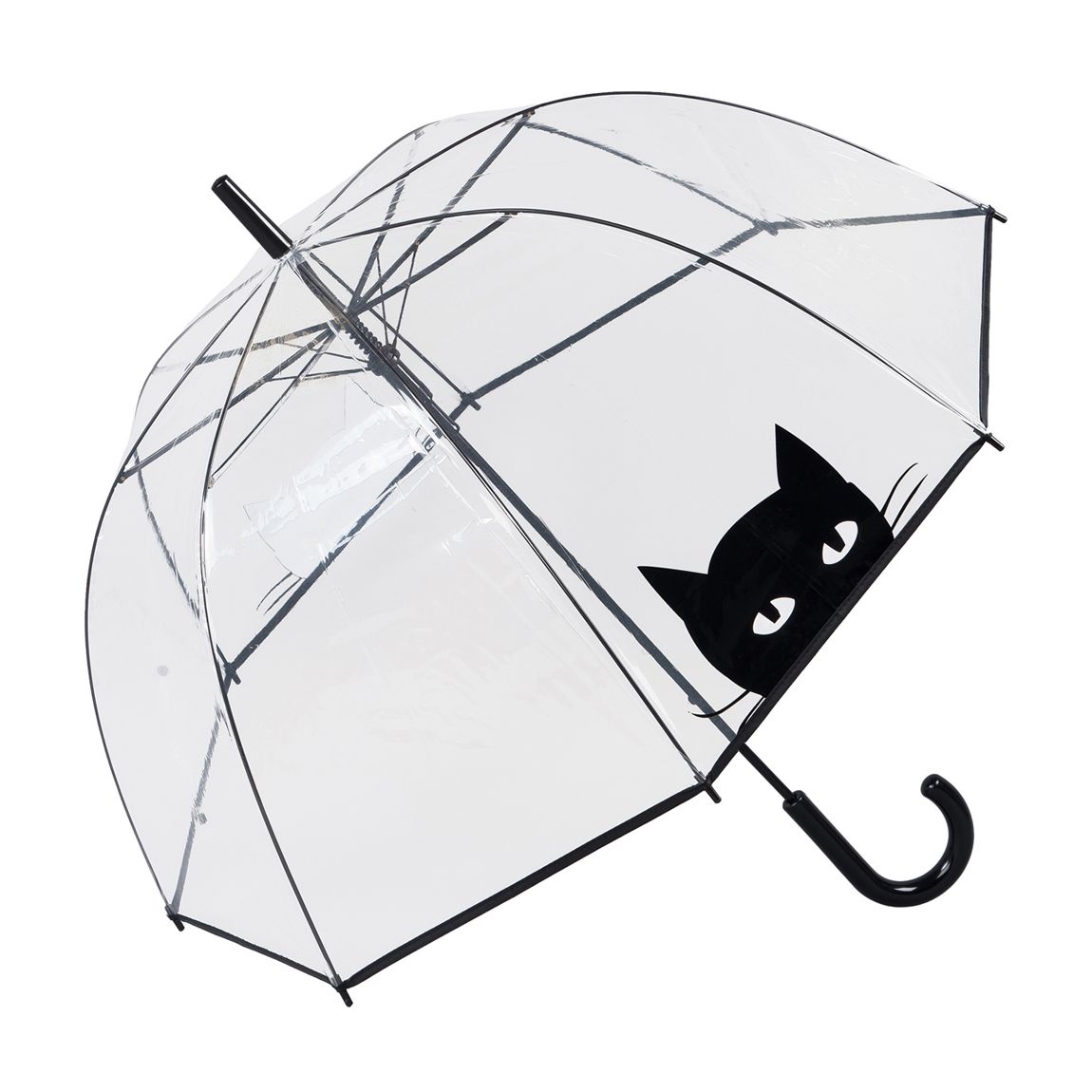 Transparent Cat Birdcage Umbrella main product photo