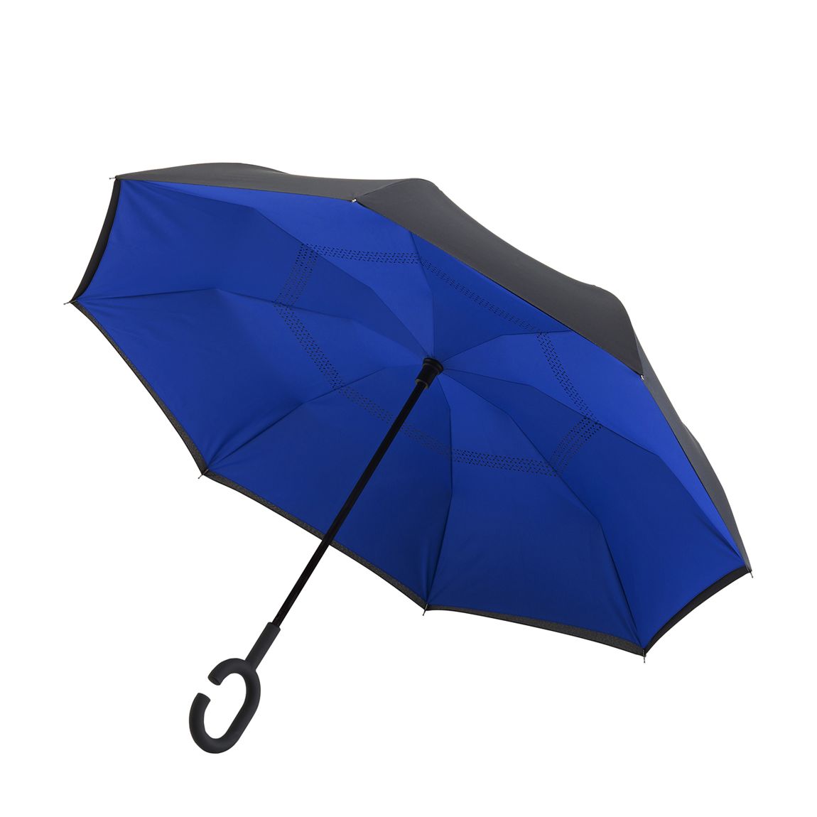 Black / Blue Reversible Umbrella main product photo