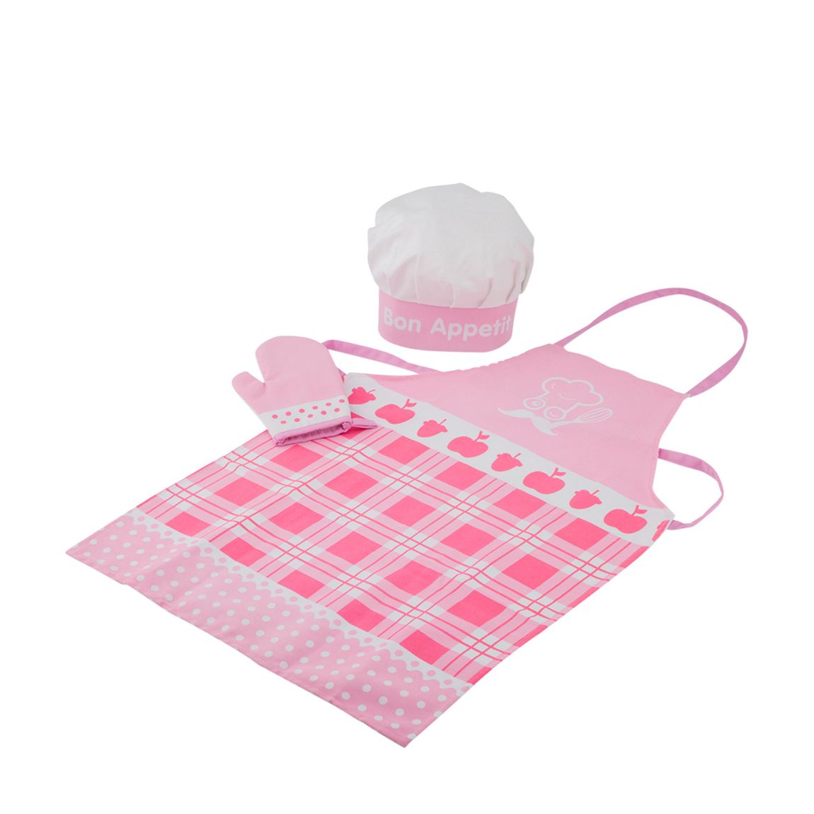 Apron Set - Pink main product photo