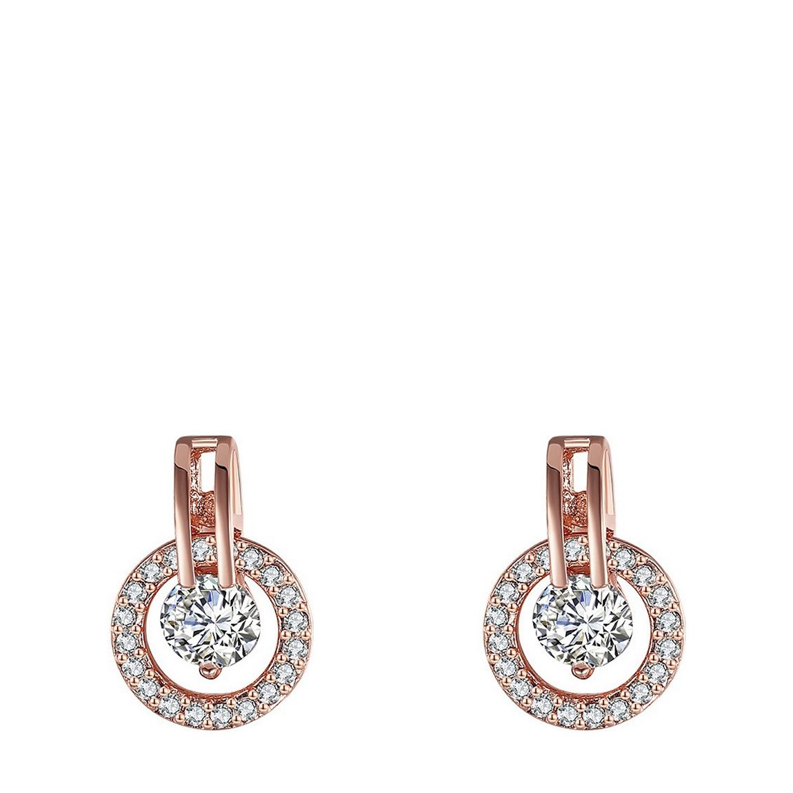 Swarovski Rose Gold Earrings main product photo