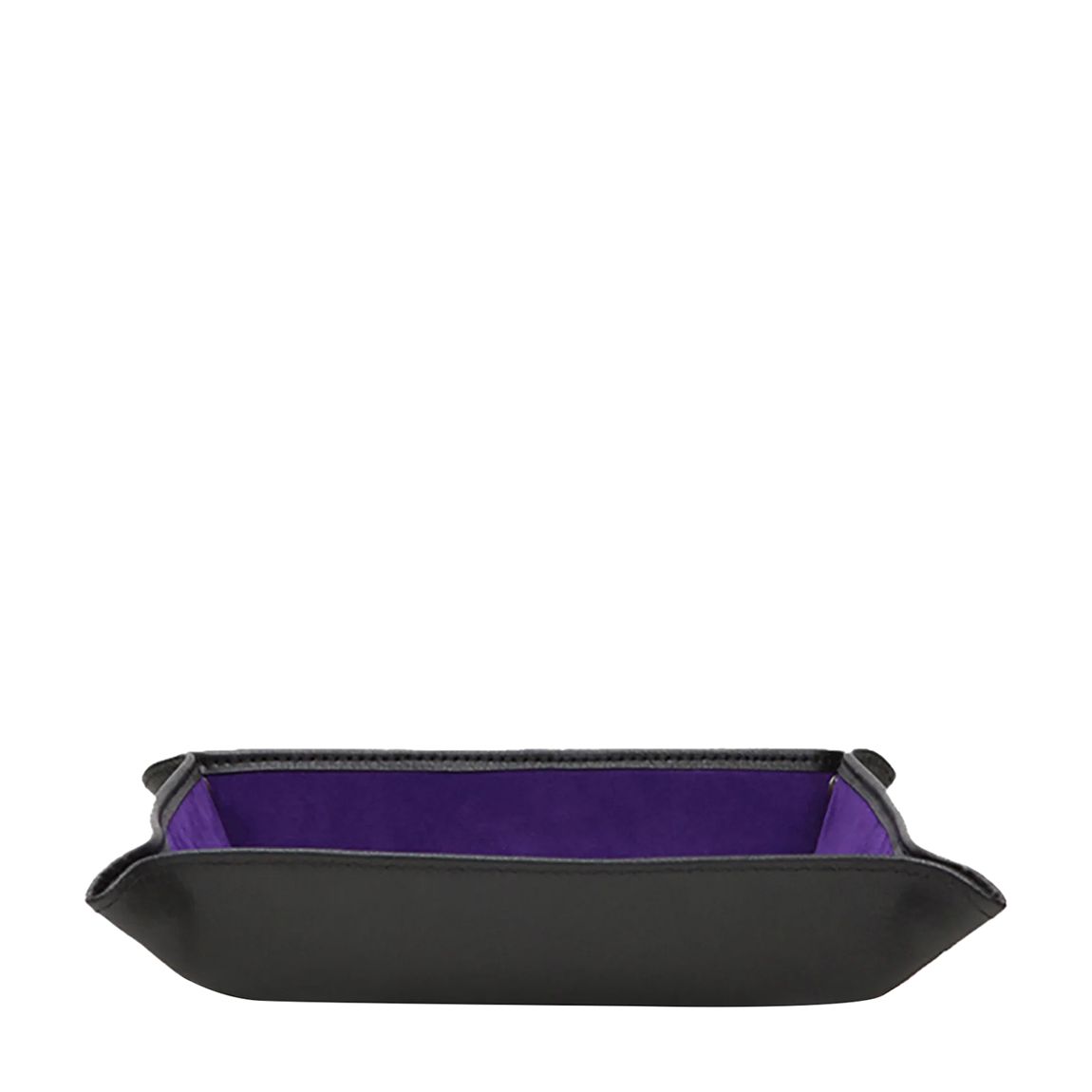 Black/Purple Wolf Blake Leather Coin Tray main product photo