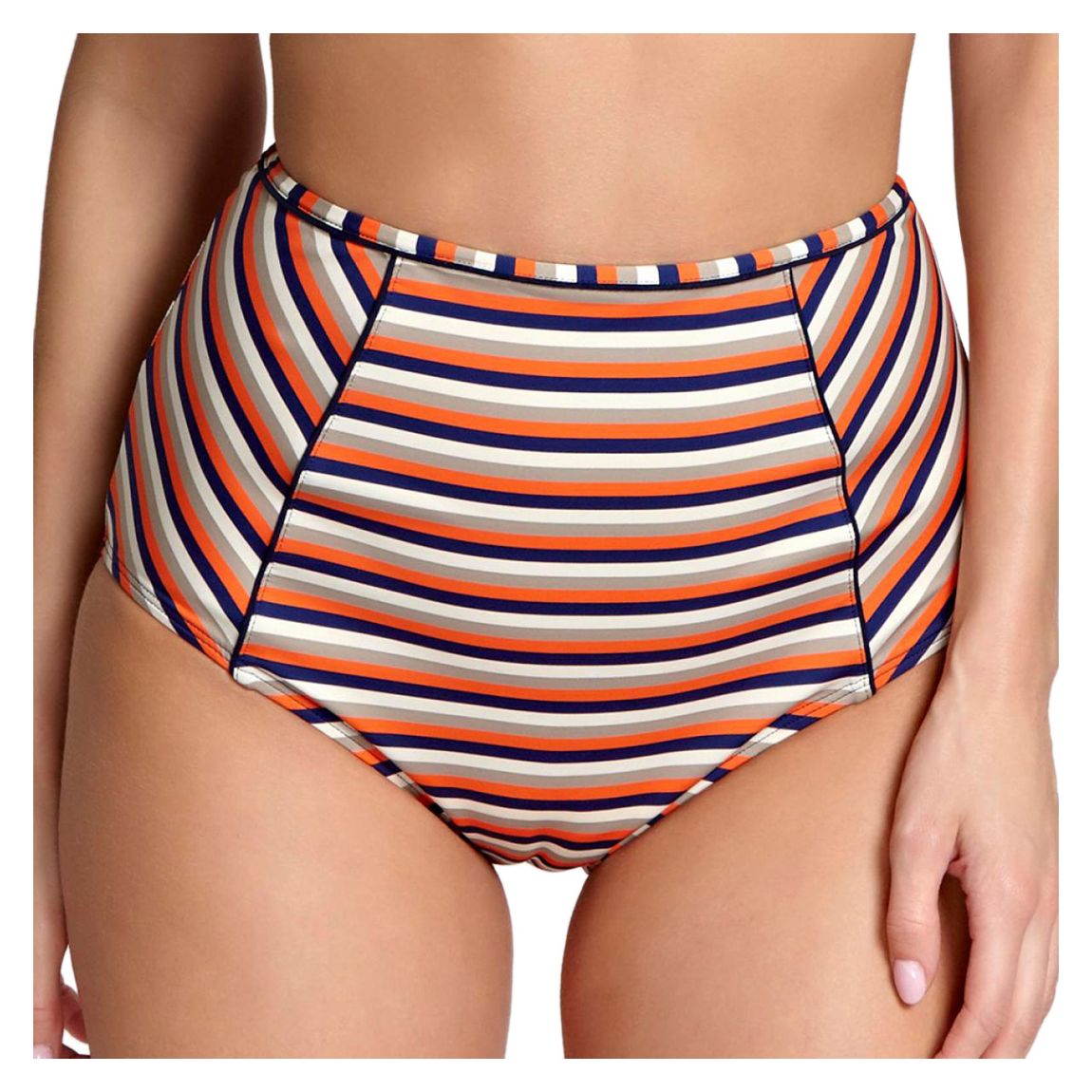Orange/Multi Summer High Waist Brief main product photo