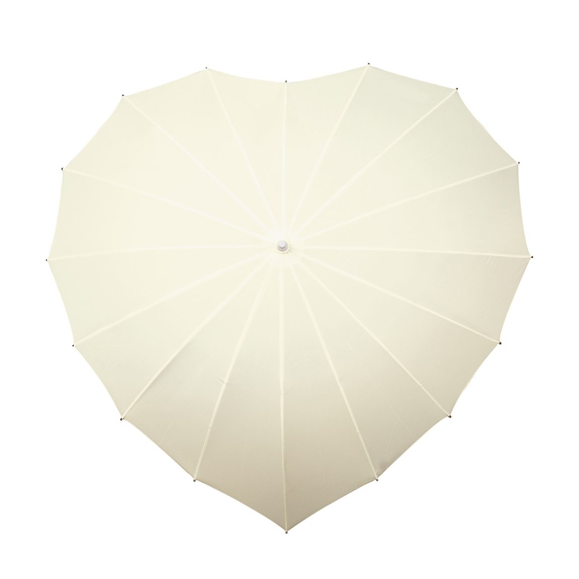 Cream Heart Umbrella main product photo