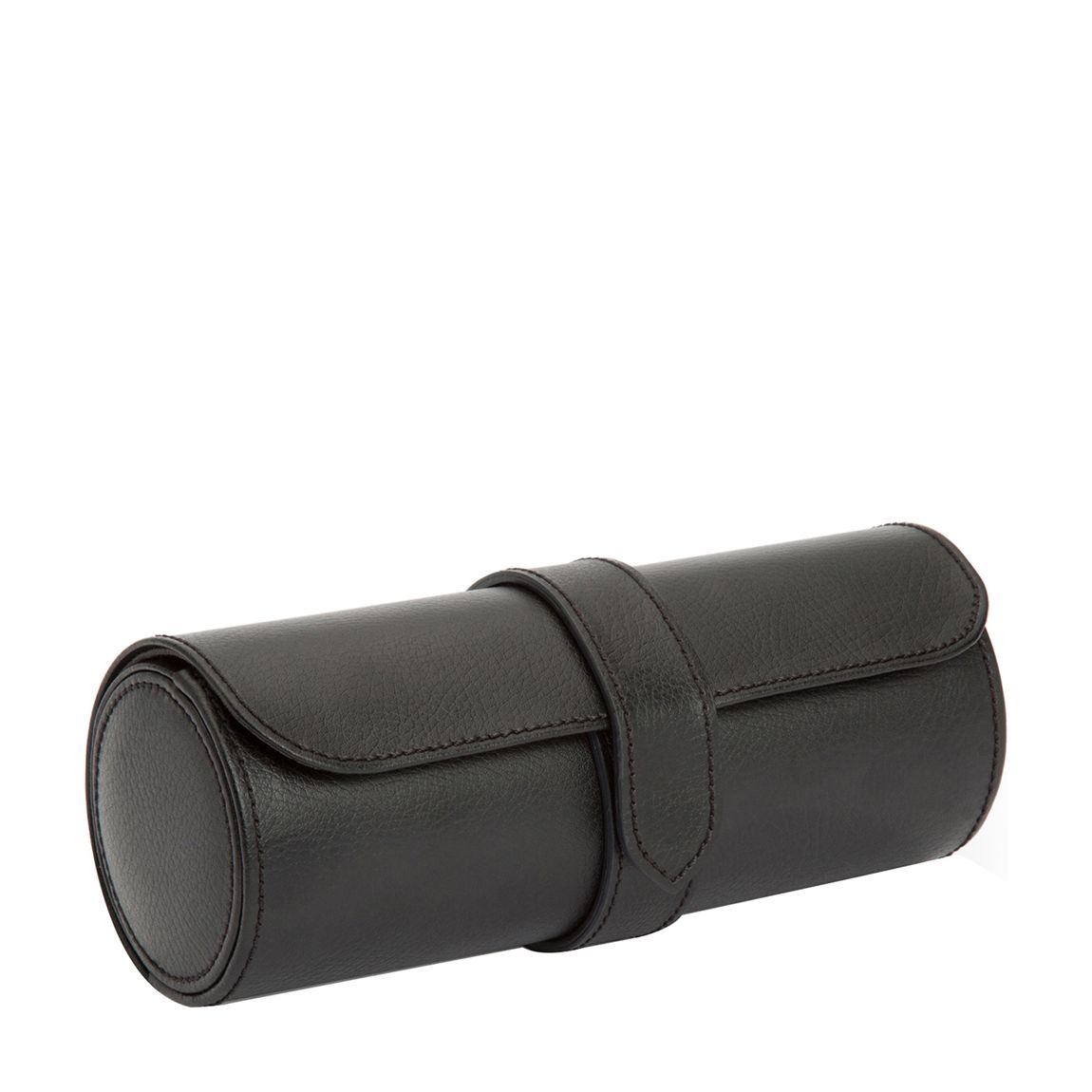 Black/Grey Heritage Vegan Leather Watch Roll main product photo