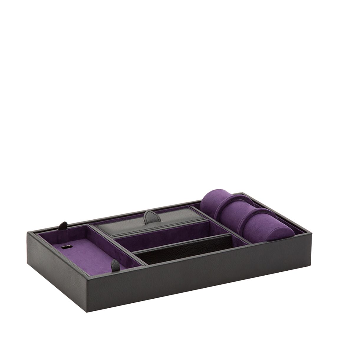 Black/Purple Blake Valet Tray with Cuff main product photo