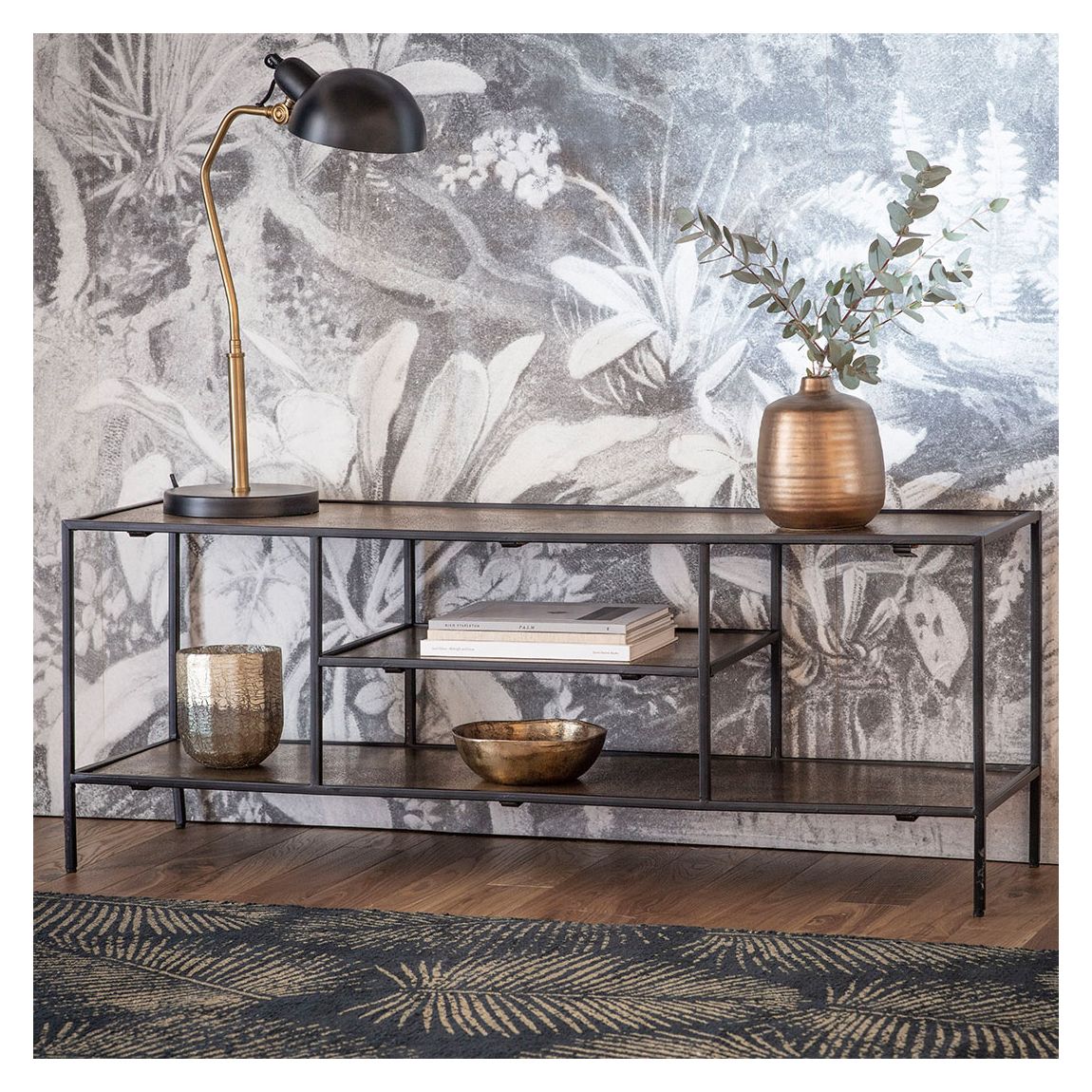 Isleton Media Unit, Antique Copper main product photo